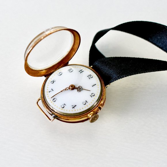 1800\'s ANTIQUE 18K GOLD FRENCH DOUBLE POCKET WATCH #26695 main image 7